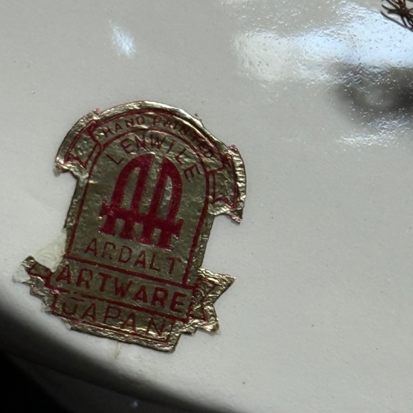 Ardalt Vintage 10" White Porcelain Cherub Wall Pocket Planter 1950-60's Japan - Picture 7 of 10